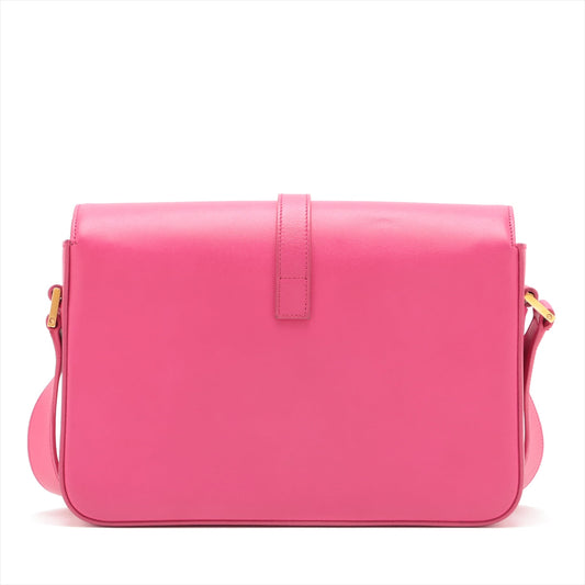 Saint Laurent  Universal City Leather Shoulder Bag Pink 357403