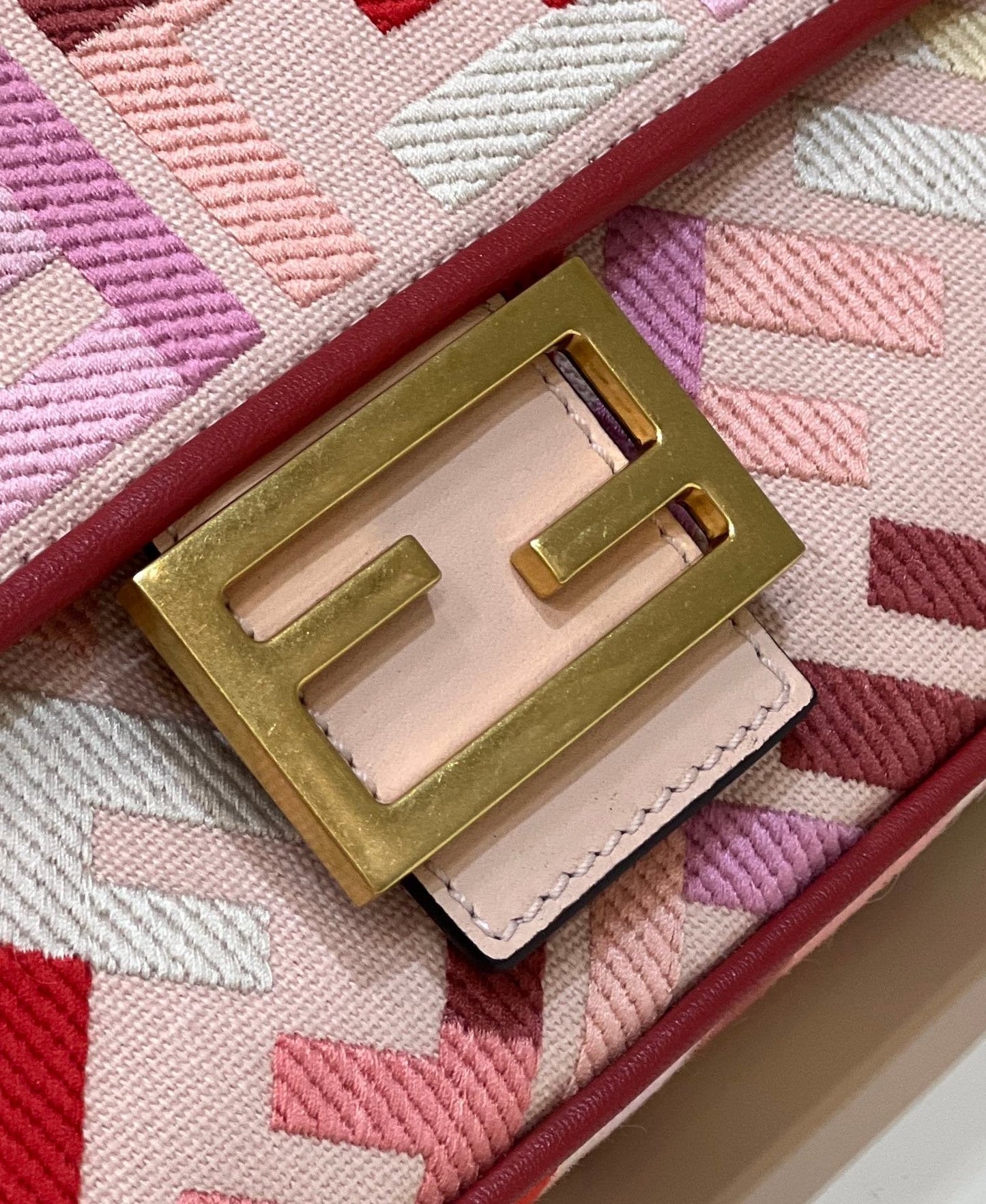 Fendi Baguette Bag From Lunar New Year Limited Capsule Collection Multicolor