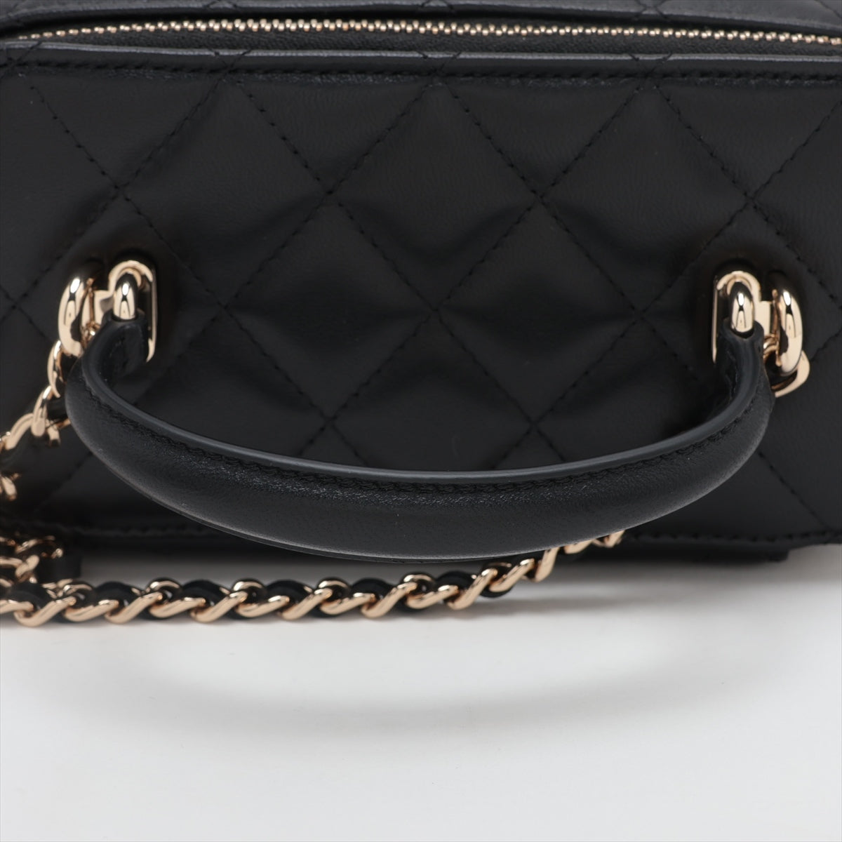 Chanel Matrasse  2WAY Shoulder Bag Vanity Black G