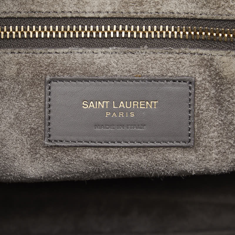 Classic Daphne 6 Mini Boston Shoulder Bag 2WAY 322049 Gr Leather  Saint Laurent