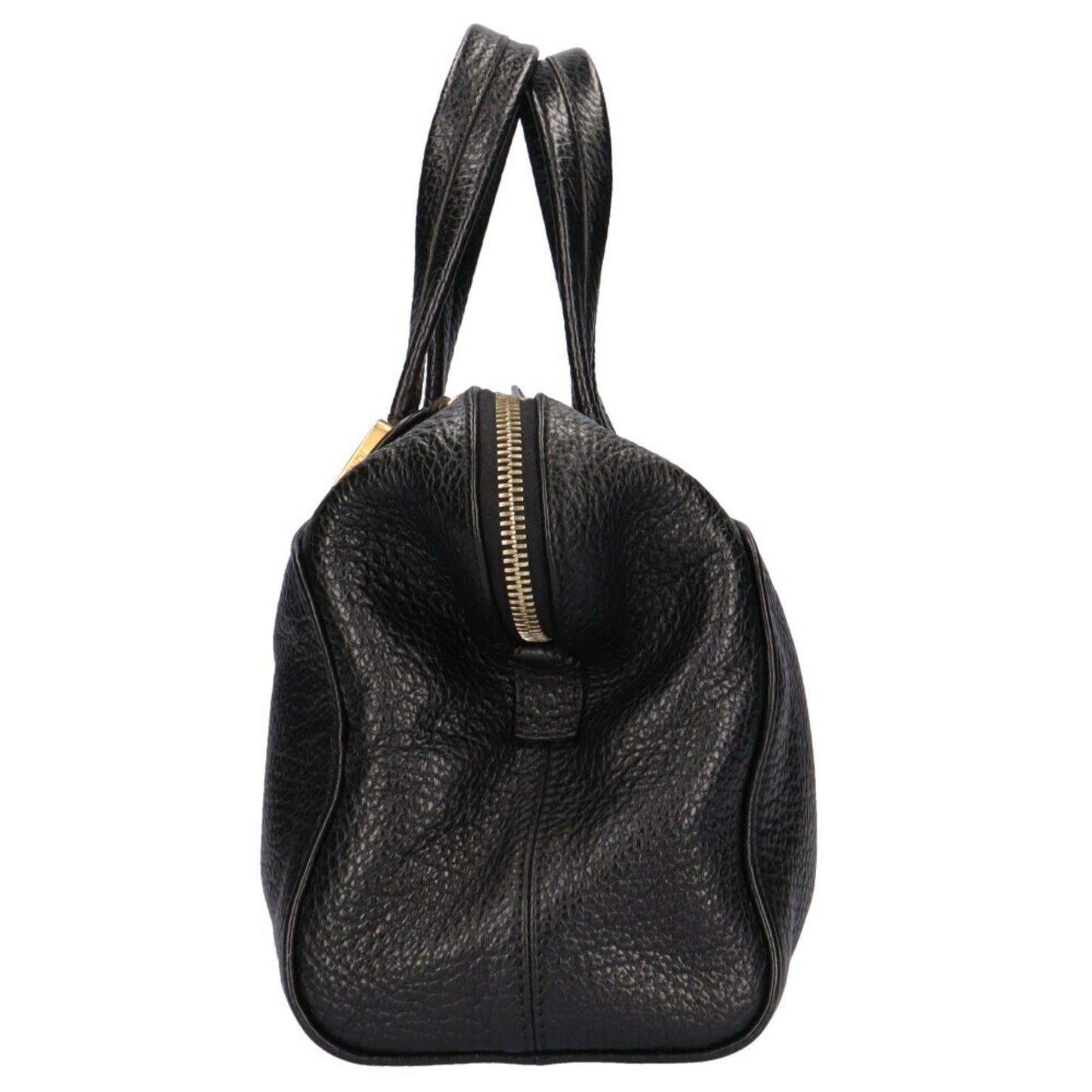 FENDI chameleon shoulder bag leather black ladies