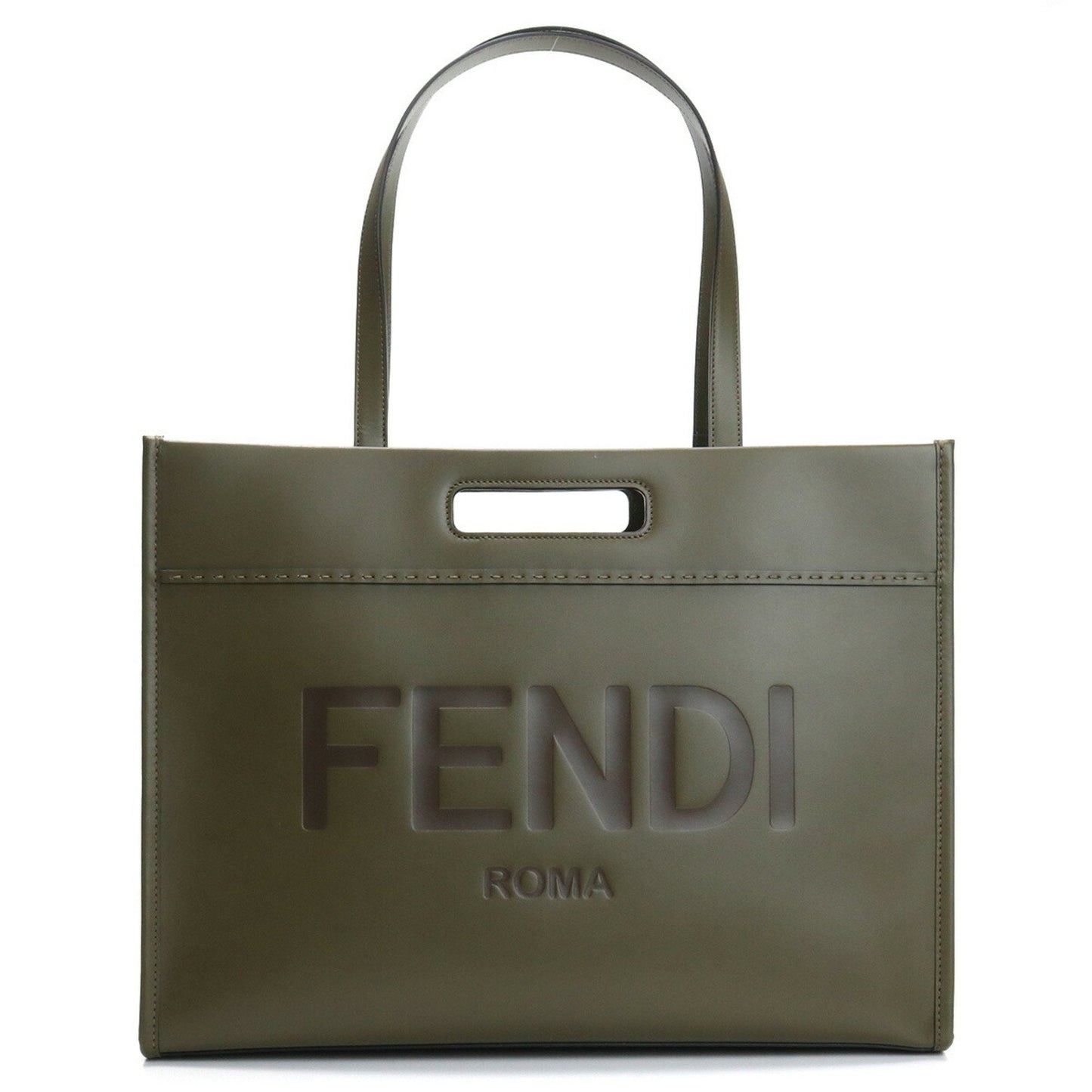 FENDI 7V80 tote bag khaki men's