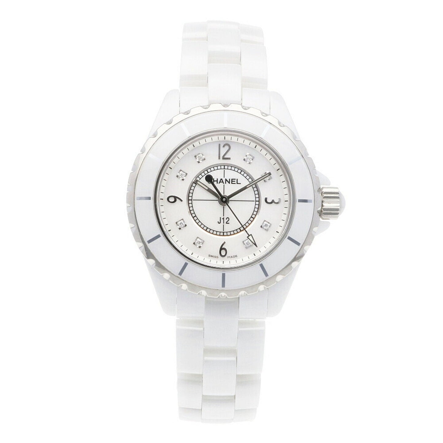 CHANEL J12 Watch Stainless Steel H2422 Quartz Ladies