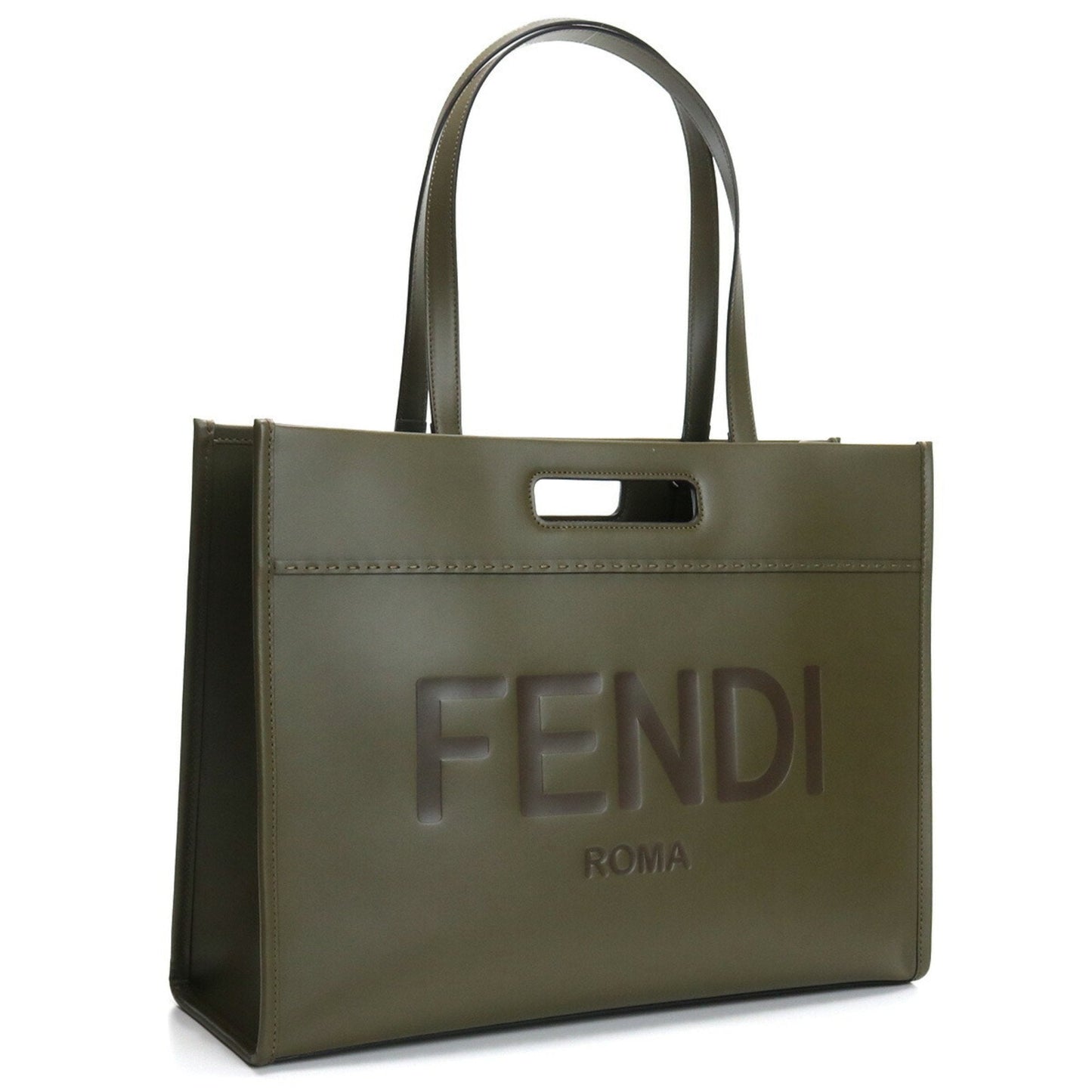 FENDI 7V80 tote bag khaki men's