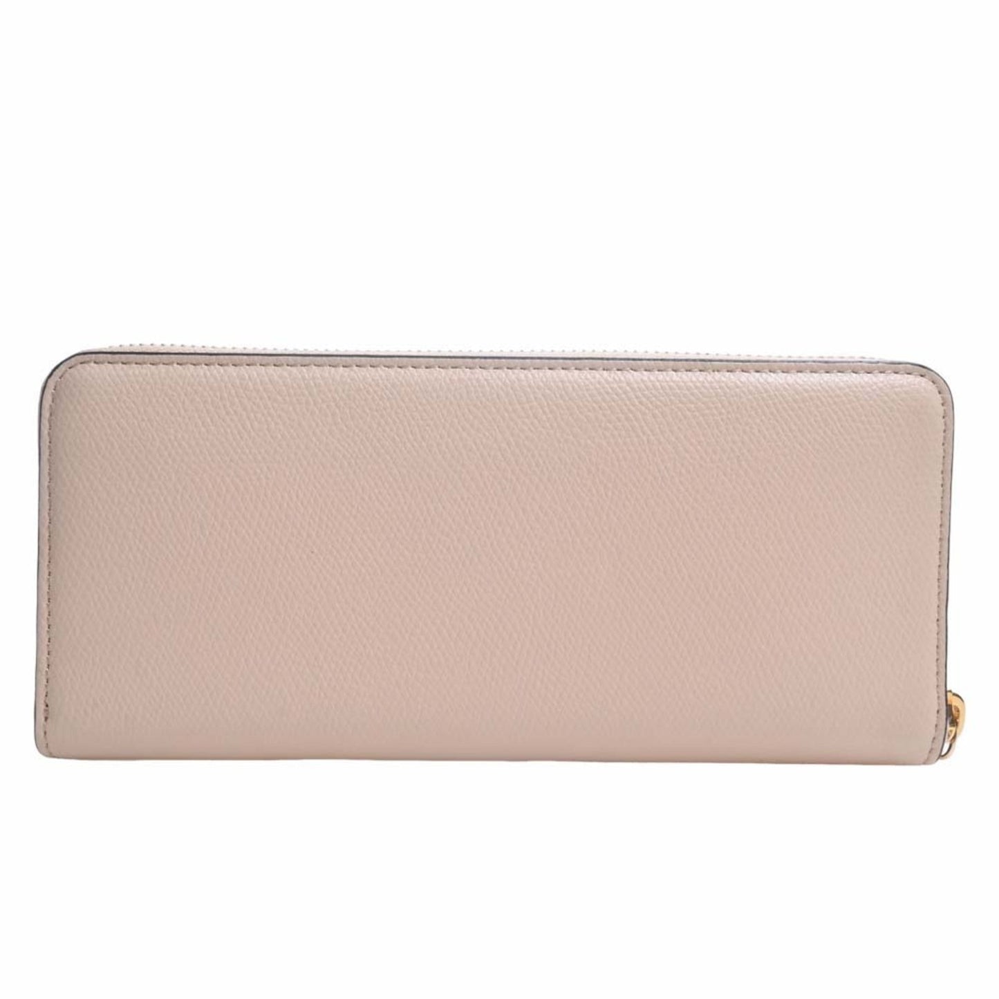 FENDI F's  Leather Long Wallet 8M0406 Pink Ladies