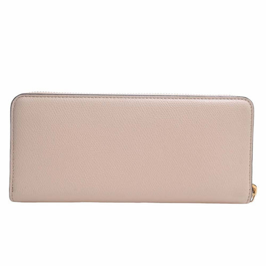 FENDI F's  Leather Long Wallet 8M0406 Pink Ladies