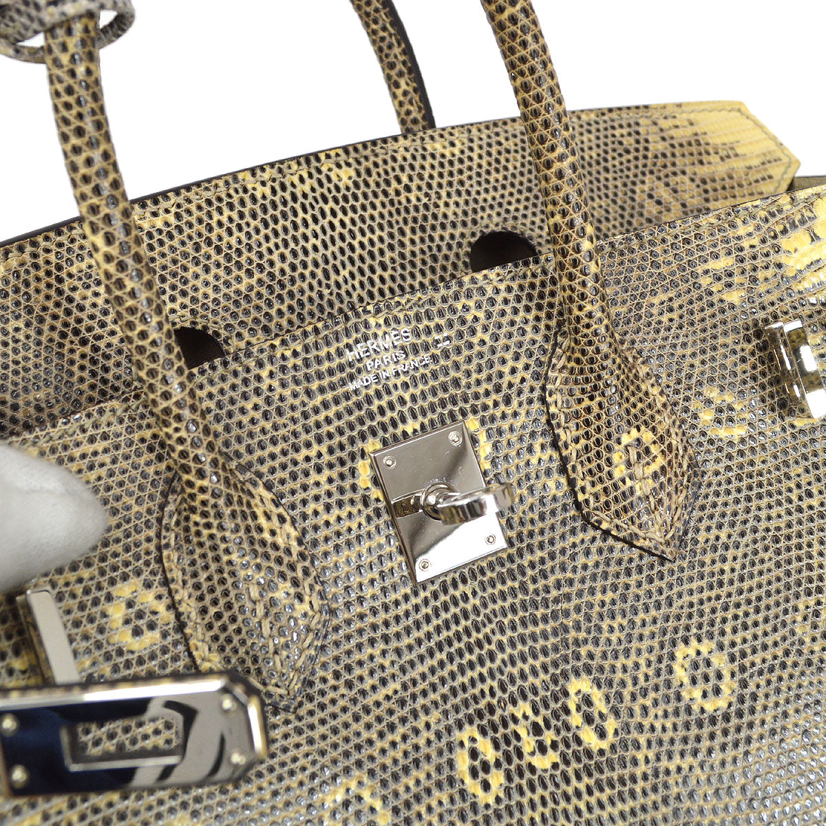 HERMES 2011 BIRKIN 25 Ombre Natural Lizard