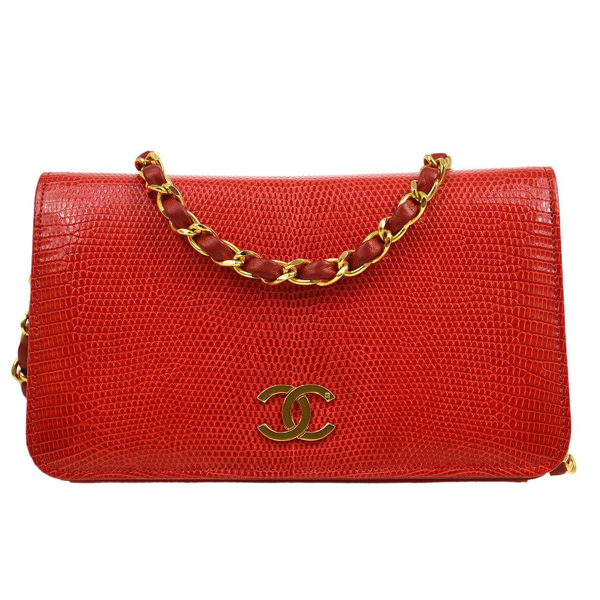 CHANEL * 1986-1988 Mini Pushlock Full Flap