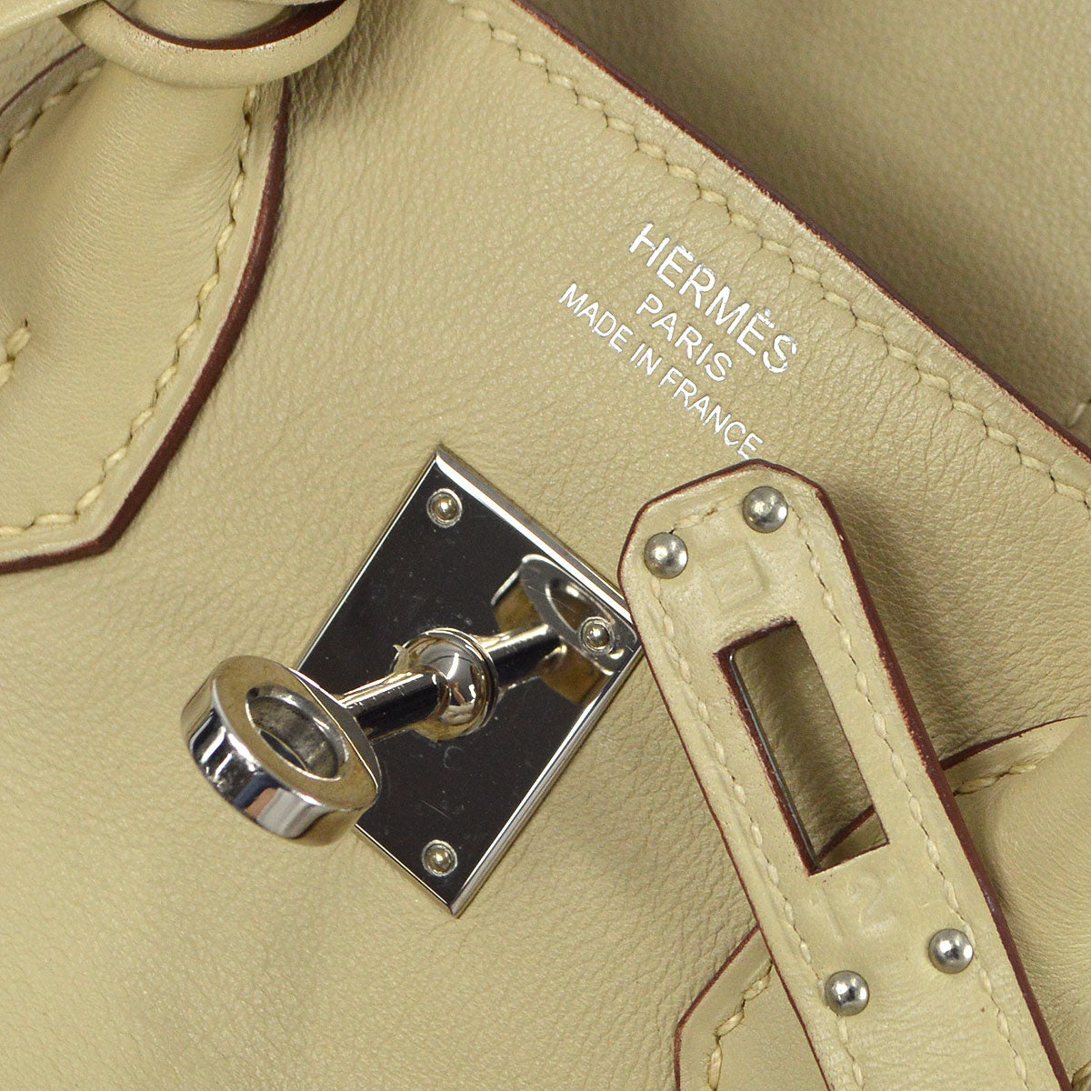 HERMES 2010 BIRKIN 25 Parchemin Swift