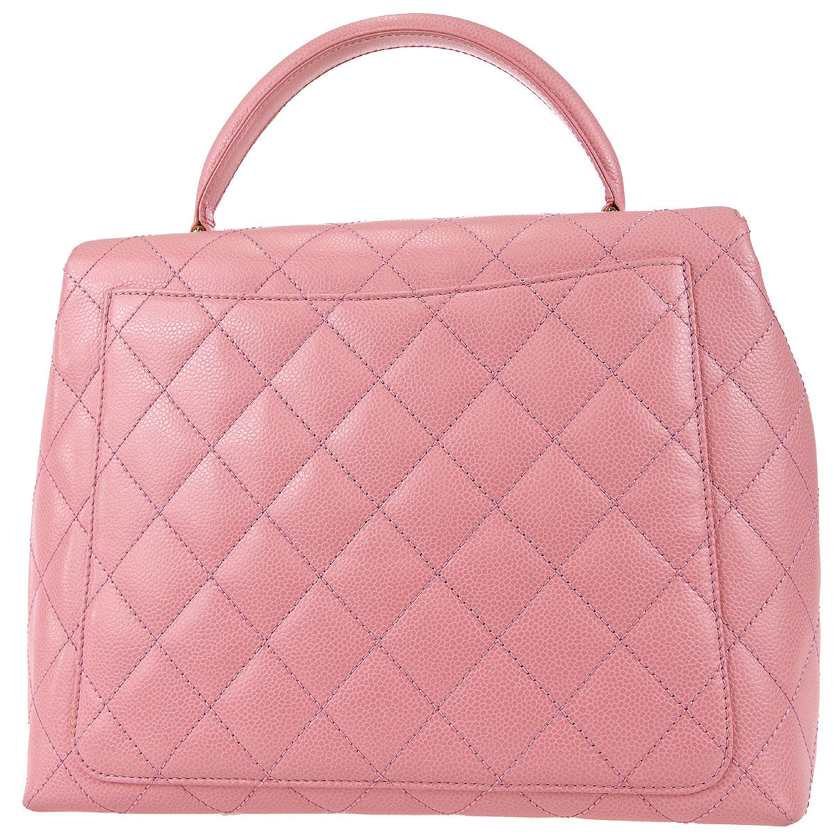 Chanel * Kelly Handbag Pink Caviar