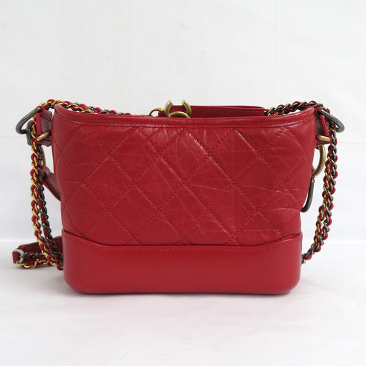 CHANEL Chanel Gabriel Du Chanel Small Hoover A91810 Chain Shoulder Bag Coco 2WAY Red Red G X Silver Gold   S Leather 29th