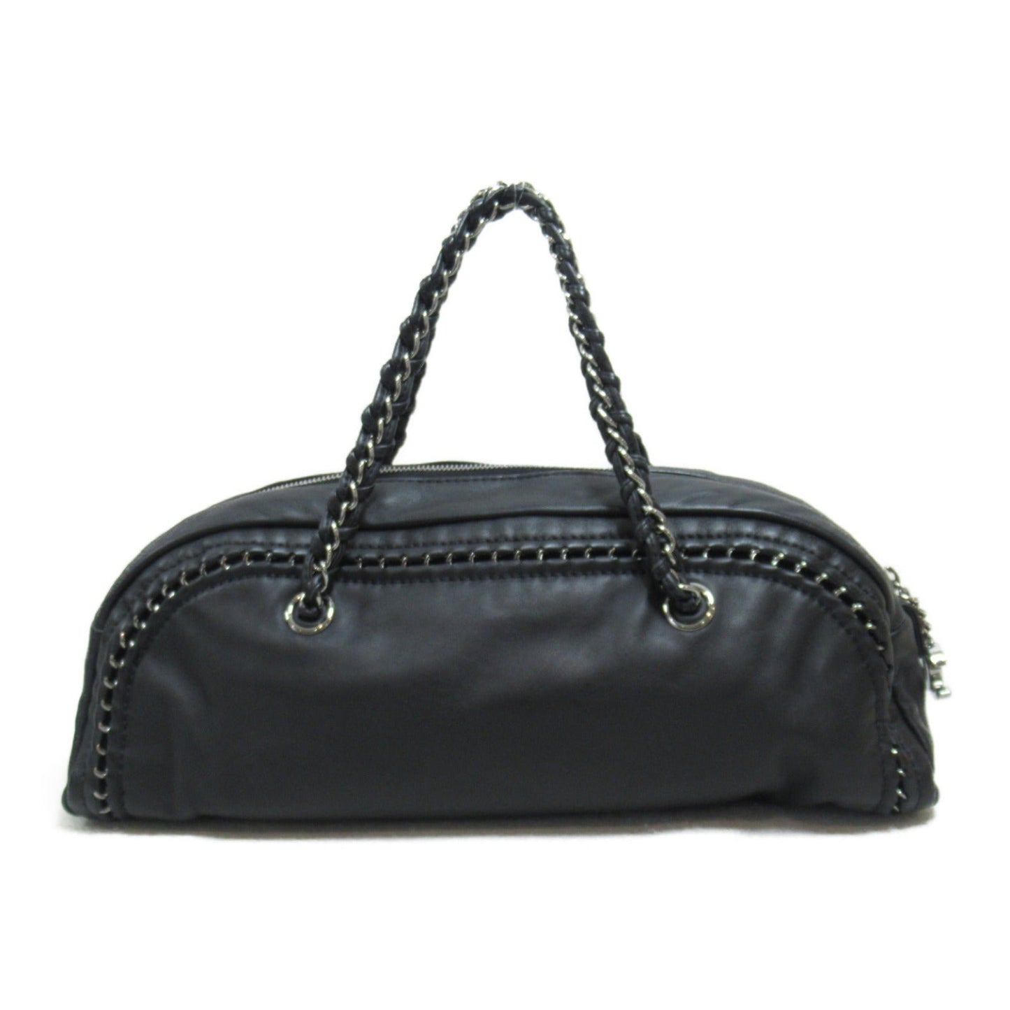 CHANEL CHANEL LUGUARY LINE BOSTON BAG BOSTON BAG LADY BLACK