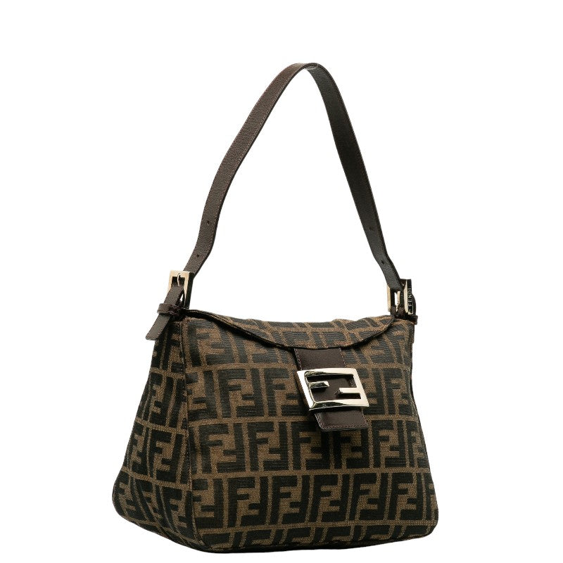 Fendi One-Shoulder Bag Handbag Brown Leather  Fendi