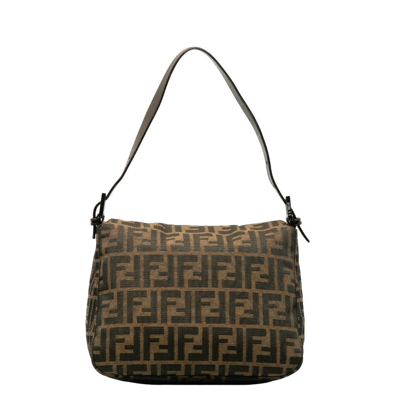 Fendi One-Shoulder Bag Handbag Brown Leather  Fendi