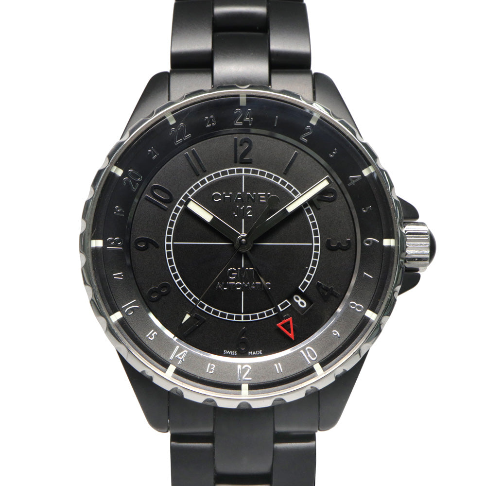 CHANEL J12 GMT 41MM H3101 Black Automatic Ceramic