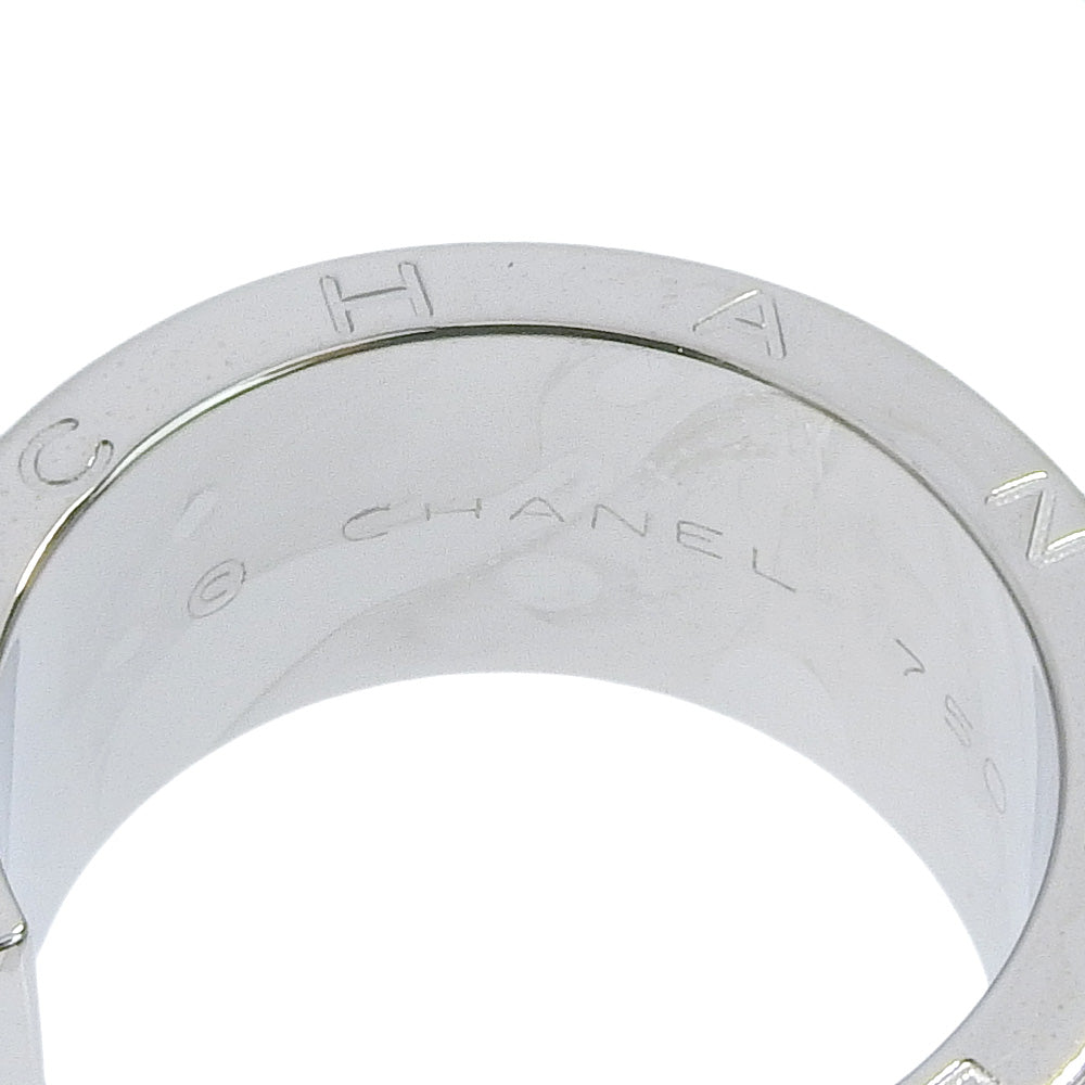 Chanel C  18th Ring Ring K18 White G  23.1g C ature   Rings