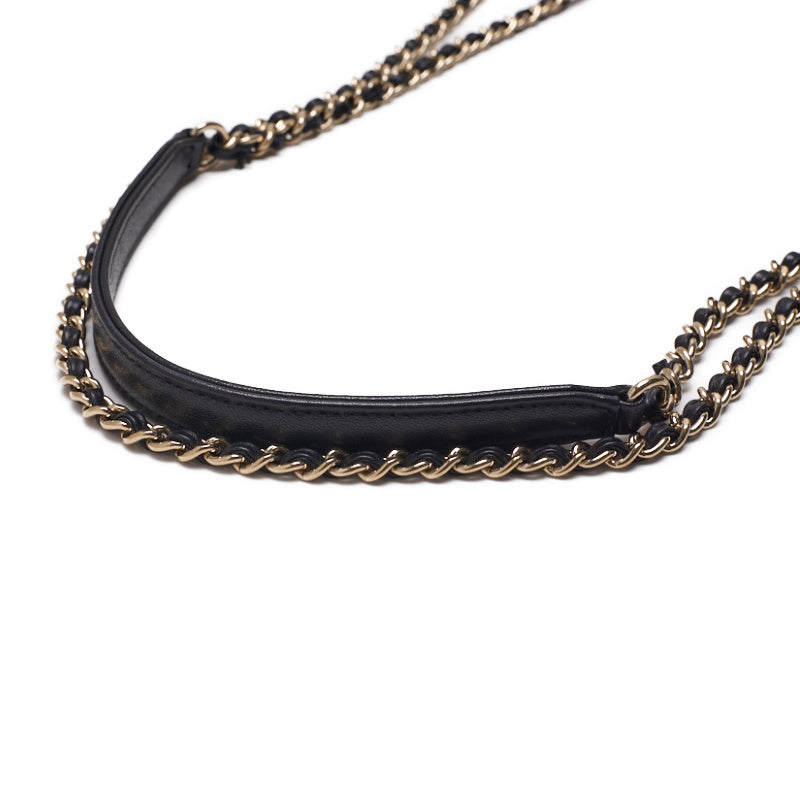 Chanel Matrasse Push Lock Chain Shooter  S Black  Shooter Bag   Ship Free Shipping] Nagoya s Online