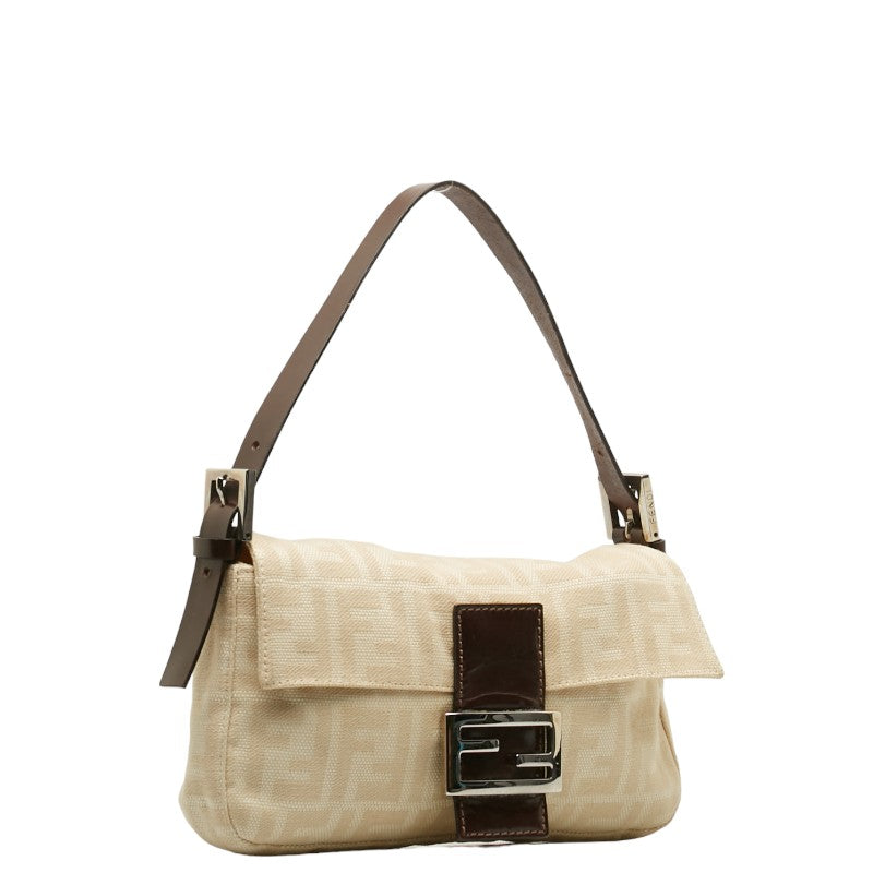 Fendi Zuka Handbags Beige Brown Canvas Leather Ladies Fendi (Ginestapo, Paris)