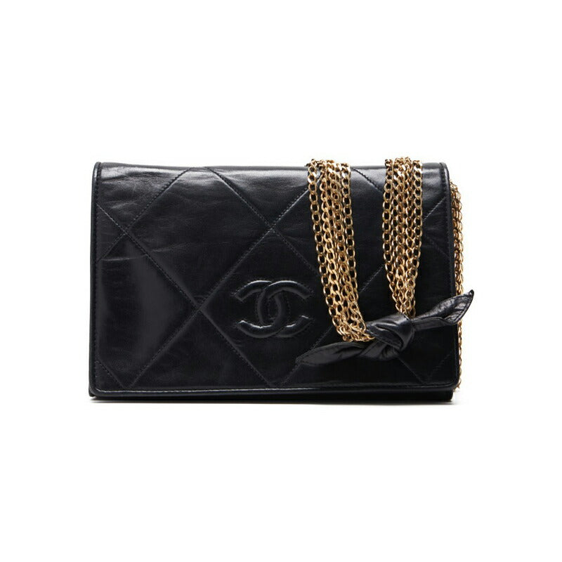 Chanel Matrasse Coco Full Flap Pushlock 6  Chain Shoulder  Black  Mini Shoulder Bag  Shoulder Bag Hybrid   Ship] Dharma Bookstore Online