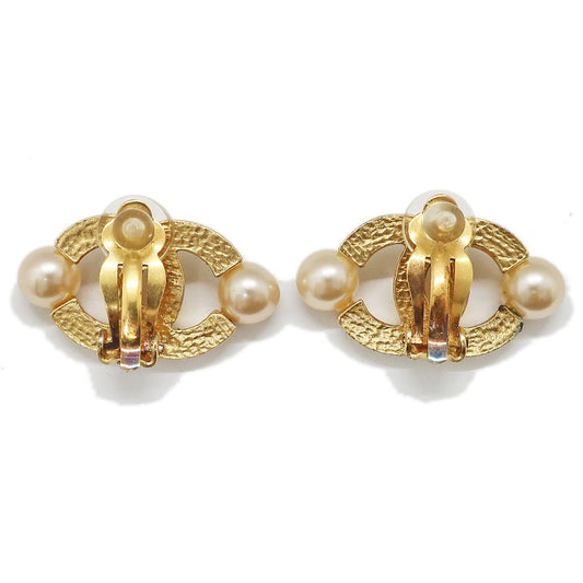 Chanel Coco Earring  Pearl G 02A GD  Accessoires