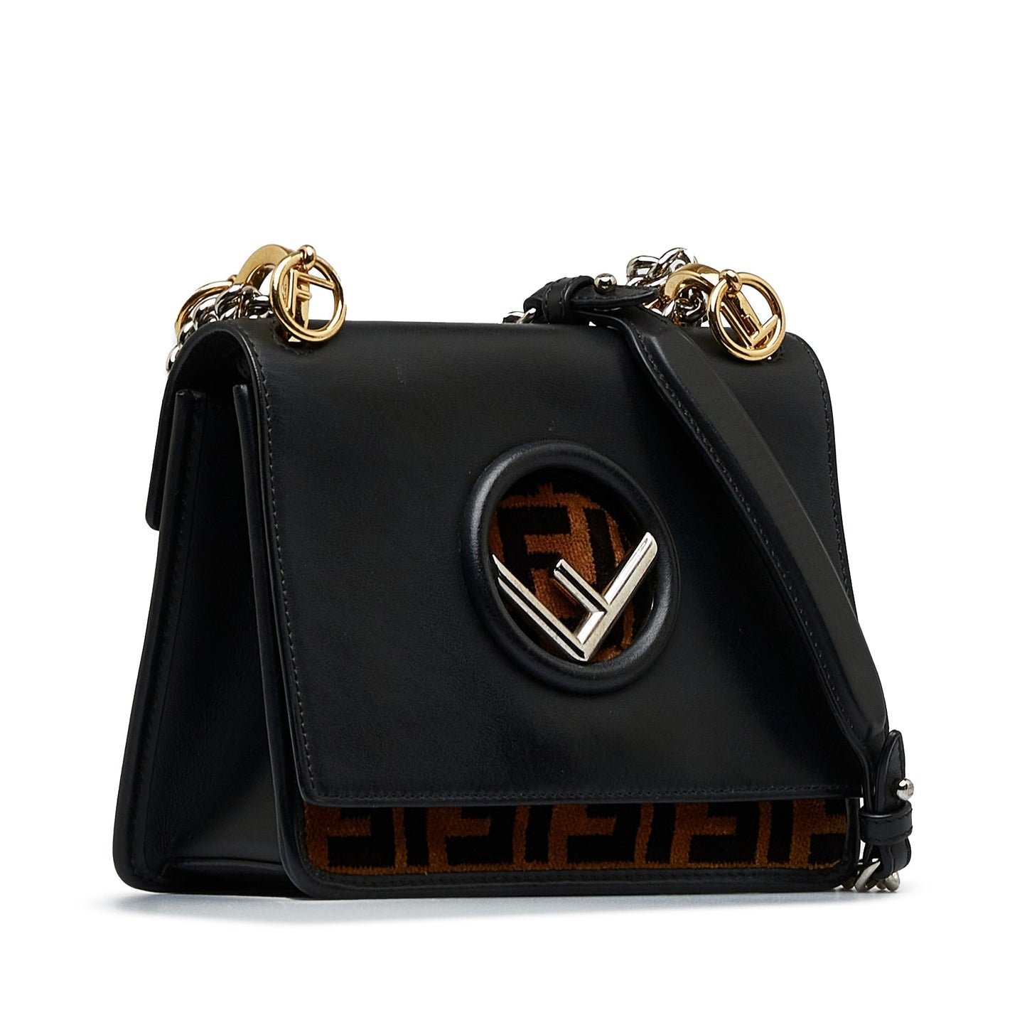 FENDI Zucca Kan I F Crossbody Bag