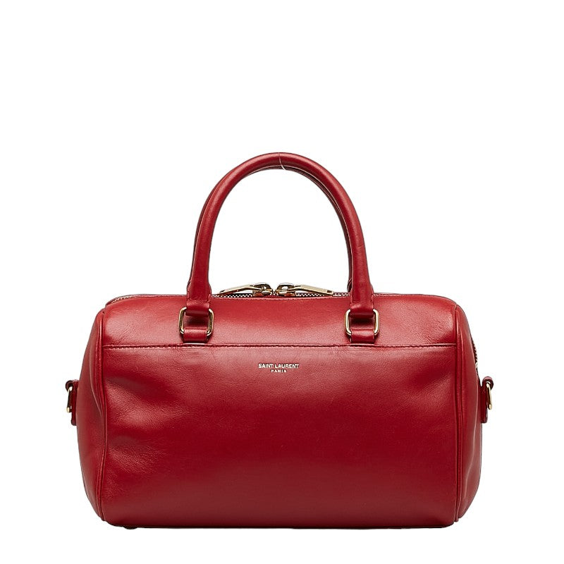 Saint Laurent Handbag  2WAY Red Leather Ladies Saint Laurent