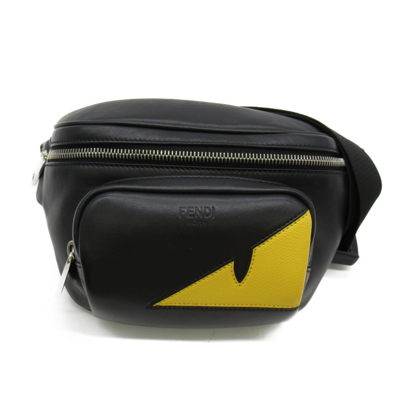 Fendi Fendi Baggage Monster Eye Waist Bag Bag  Black 7VA483