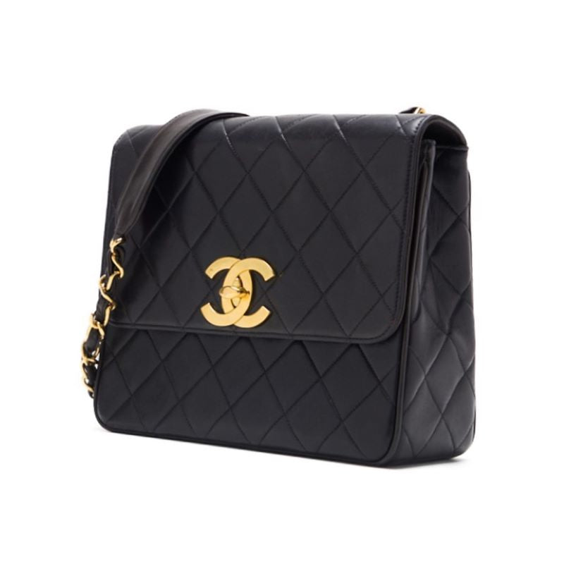 Chanel Matrasse Decacoco Square Chain Shoulder  Black  Shoulder Bag Mini Shoulder Bag  Bag Hybrid 【 Ship】 Acoustic Online