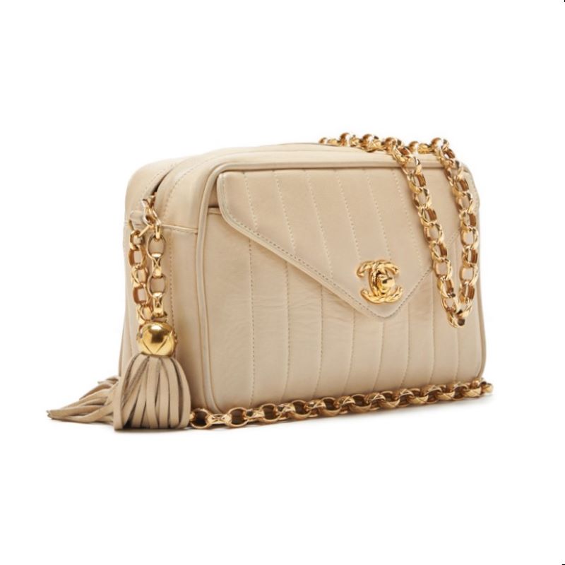 CHANEL CHANEL Mademoiselle Fringe Vision Chain Shoulder  Ivory  Shoulder Bag Mini Shoulder Bag  Shoulder Bag Hybrid   Ship] Himalan Bookstore Online