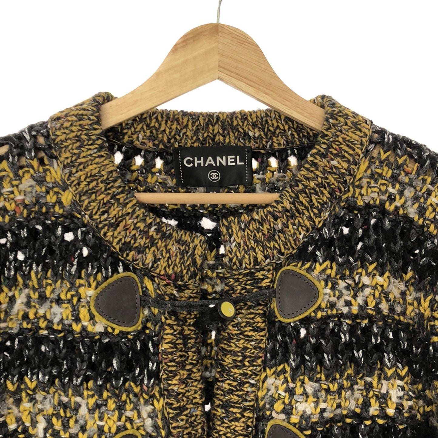 Chanel e Jacket Outdoor Wool  Yellow P57289K07530