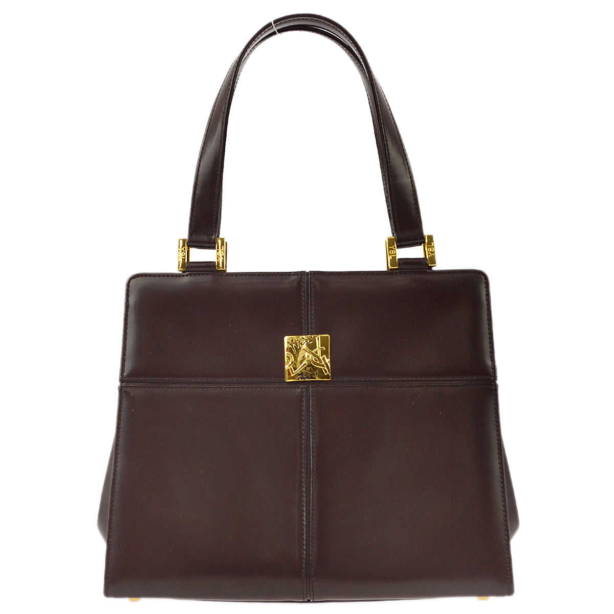 Saint Laurent Brown Tote Handbag