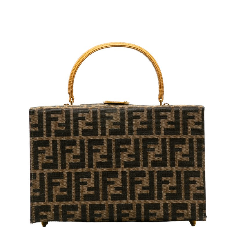 Fendi Fendi handbags canvas/leather brown beige ladies and gentlemen