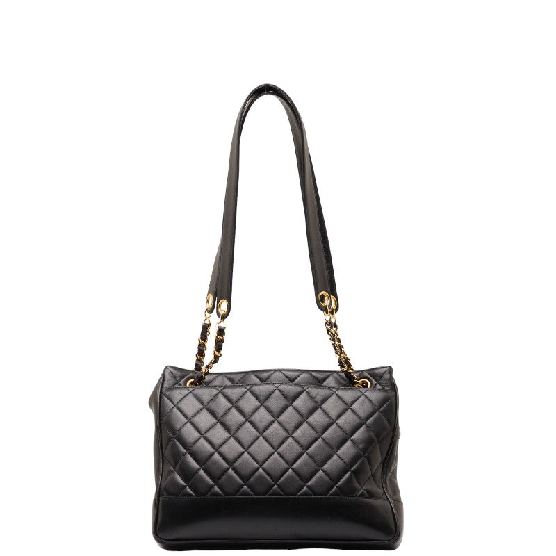 CHANEL COCOMARK BLACK GOLDEN Lambskinkin LADY CHANEL PING SHOPPING SHOPPING SHOPPING SHOPPING SHOPPING