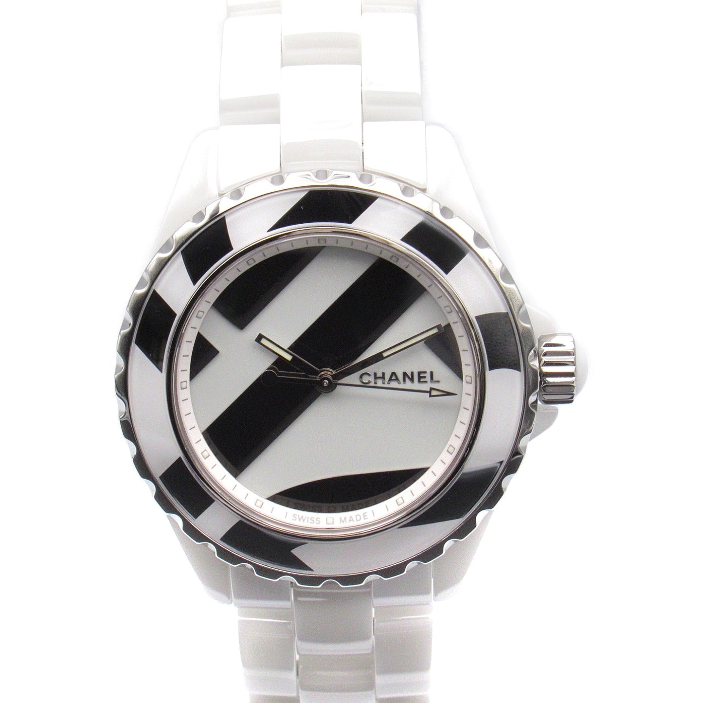 Chanel J12 Anti-Title  Ceramic  White H5582