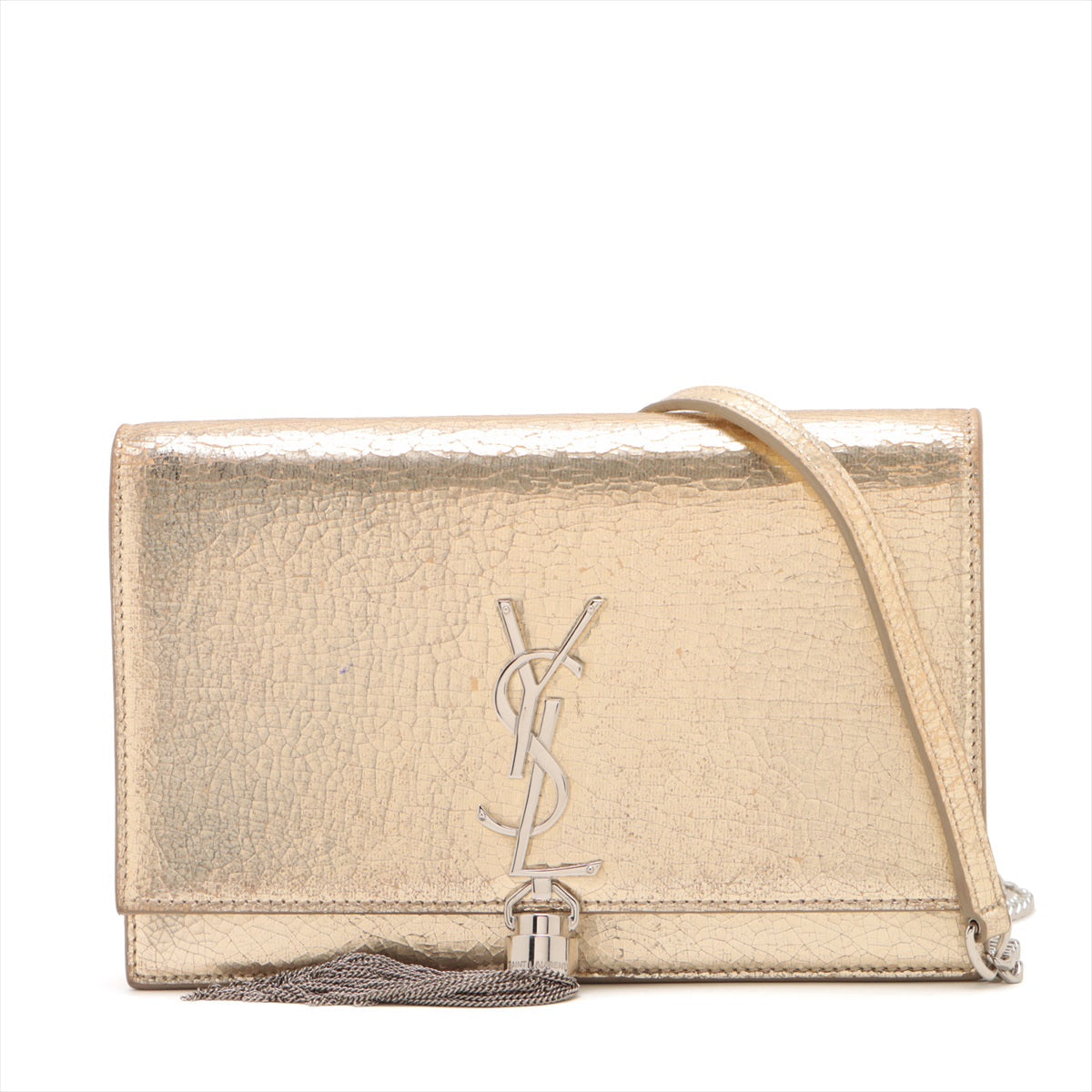 Saint Laurent  Kate Leather Chain Wallet G 452159