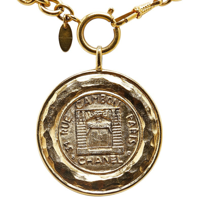 Chanel Combon Medal Necklaces G   Chanel