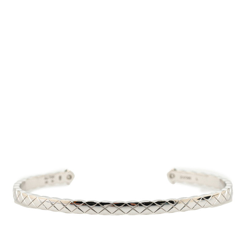 Chanel Mattrase CocoCrash Bracelet Bangle K18WG White G  Chanel