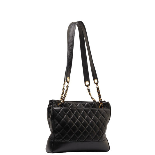 CHANEL COCOMARK BLACK GOLDEN Lambskinkin LADY CHANEL PING SHOPPING SHOPPING SHOPPING SHOPPING SHOPPING