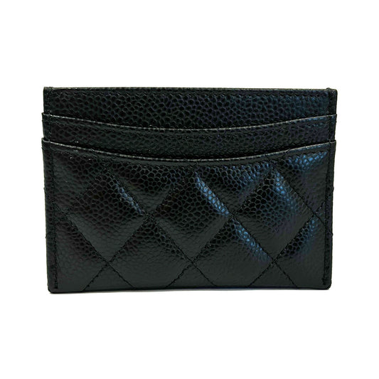 CHANEL Classic Card Case AP0213 Black Caviar S G Coco Matrasse  etc