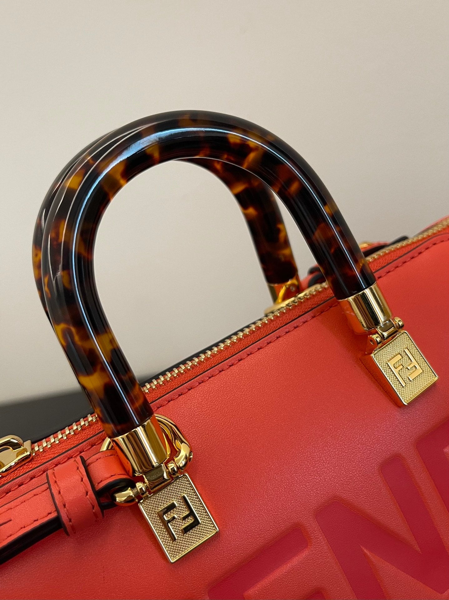 Fendi By The Way Red Mini Bag For Woman 17cm/6.5in