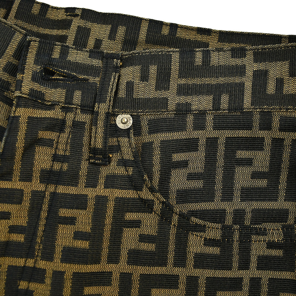 Fendi Zucca Long Pants Brown #43