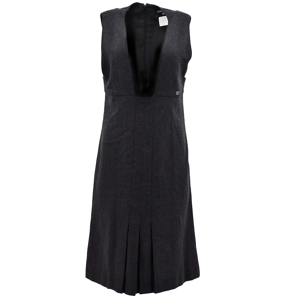 Chanel Dress Dark Gray 99A #40