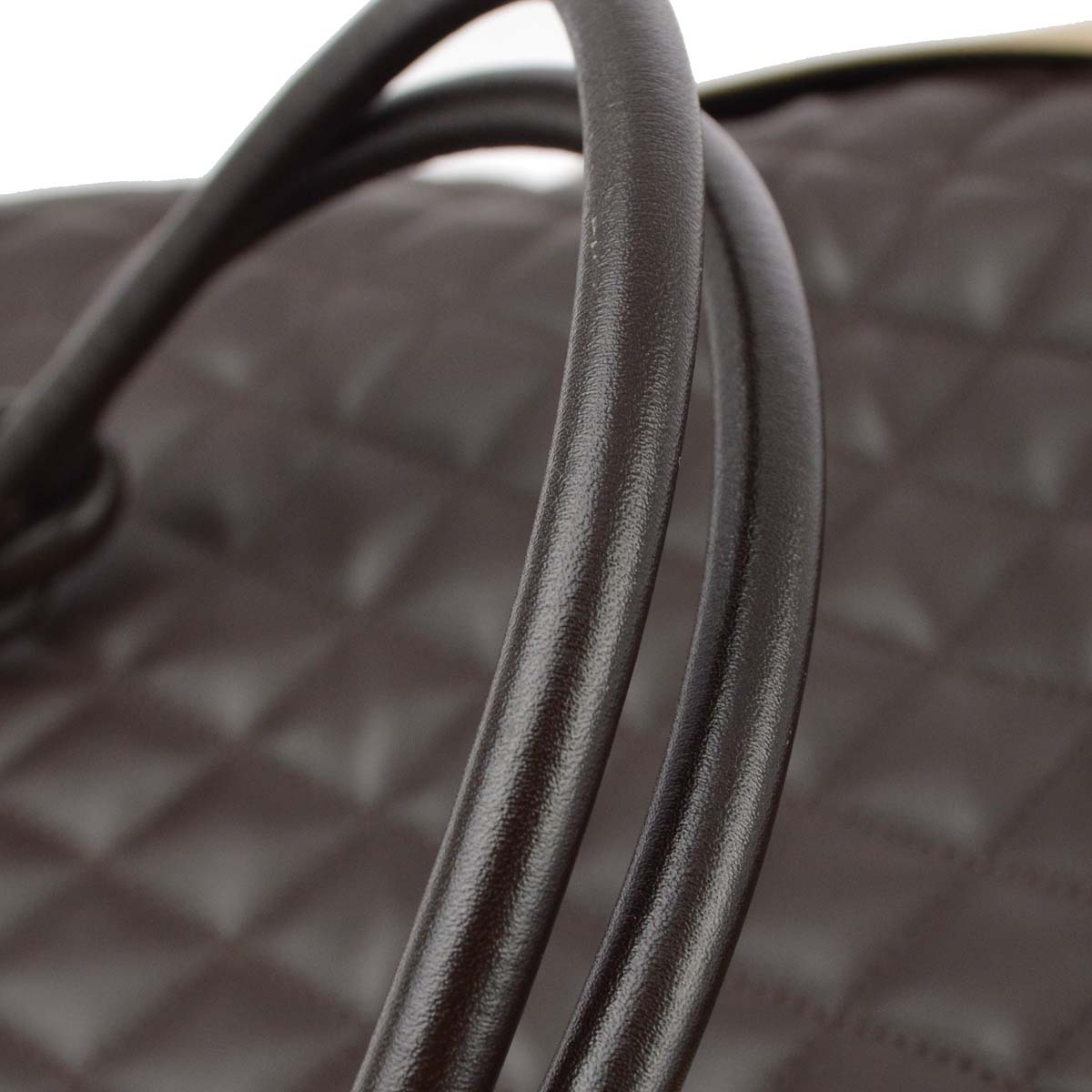 Chanel Brown Calfskin Cambon Ligne Tote Handbag