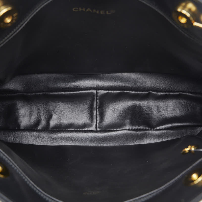 CHANEL COCOMARK BLACK GOLDEN Lambskinkin LADY CHANEL PING SHOPPING SHOPPING SHOPPING SHOPPING SHOPPING