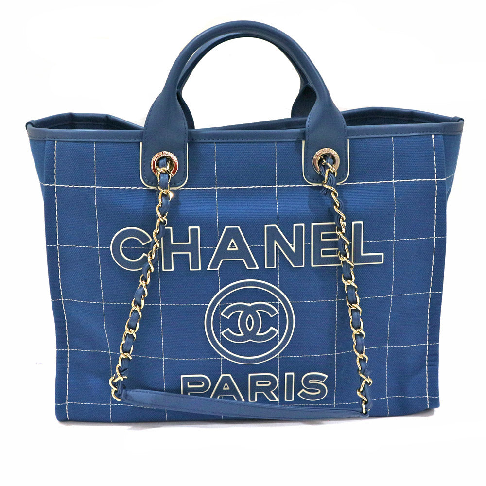 CHANEL 2023 Cruise Deauville 2w A66941 Blue