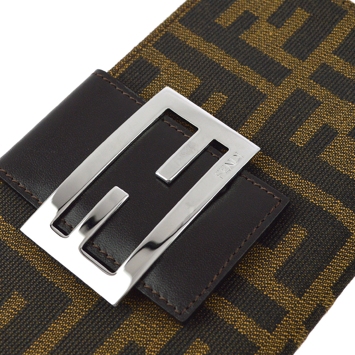 Fendi Brown Zucca Wallet Purse