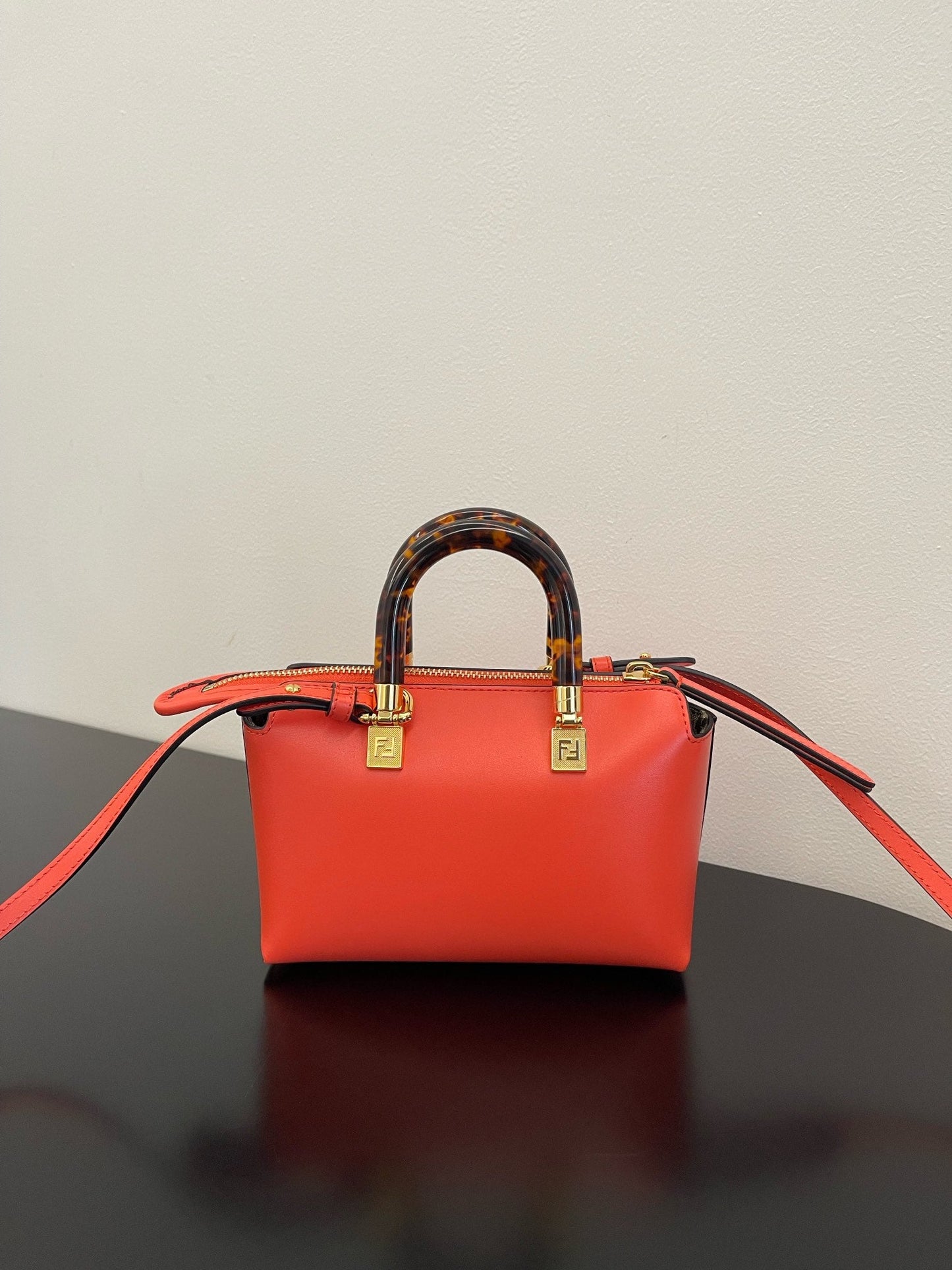 Fendi By The Way Red Mini Bag For Woman 17cm/6.5in