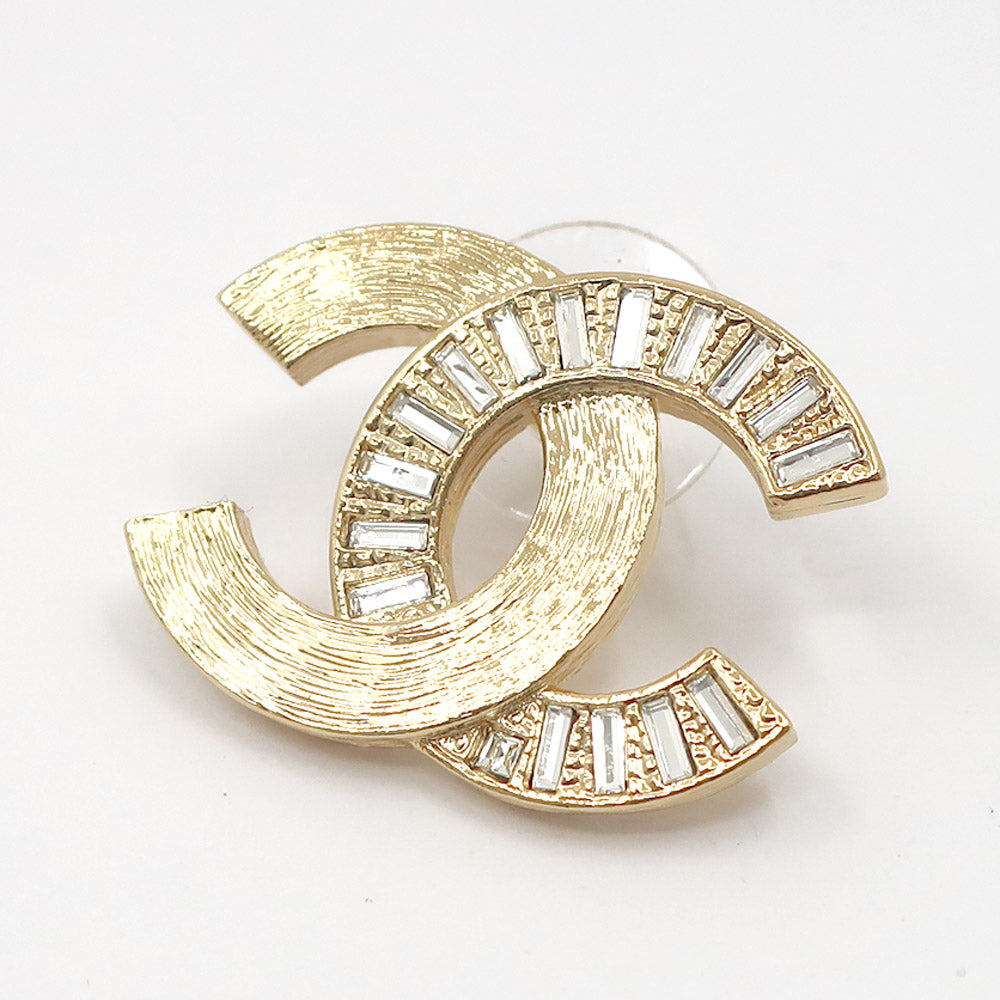 Chanel Stud_Earrings One-to-One Imitation CC Mark B24S G Color Gold  GP  Accessories Female  Box 【New】【Unused】