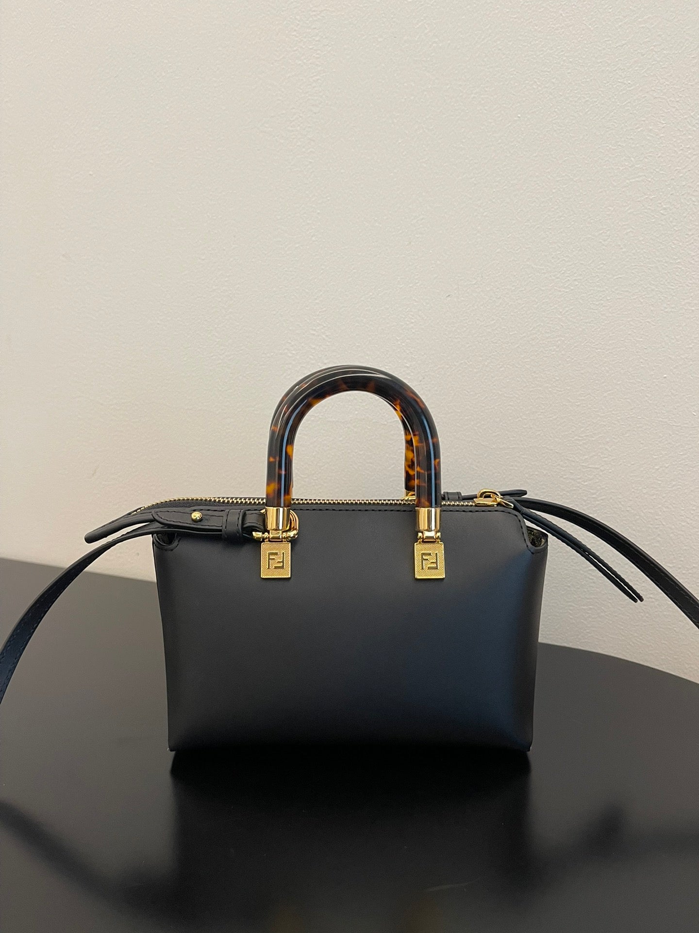 Fendi By The Way Black Mini Bag For Woman 17cm/6.5in