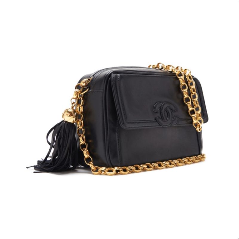 Chanel Matrasse Coco Fringe Visitor Chain Shoulder  Black  Shoulder Bag Mini Shoulder Bag  Shoulder Bag Hybrid 【 Ship】 Himalan Bookstore Online